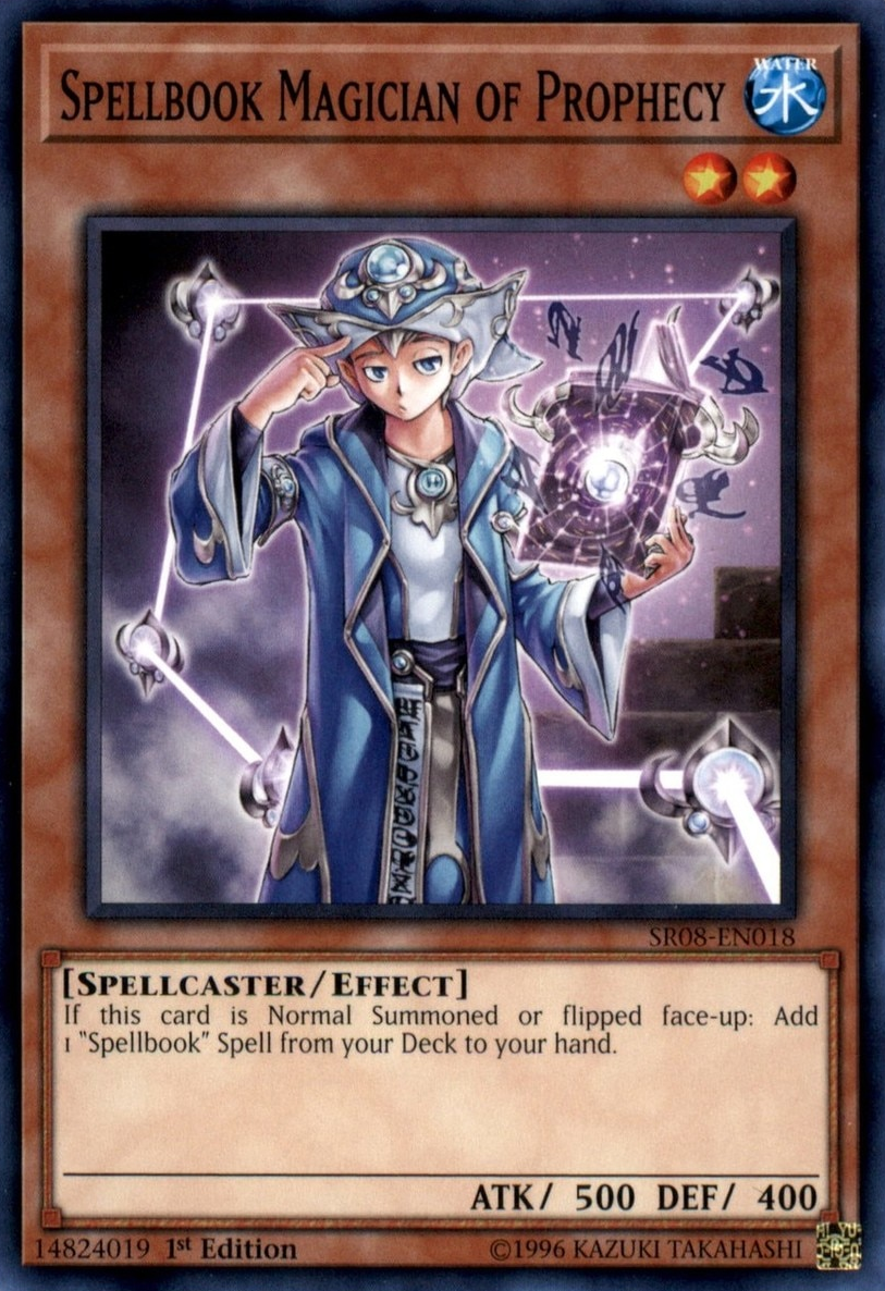 Spellbook Magician of Prophecy [SR08-EN018] Common | Cracking-Singles