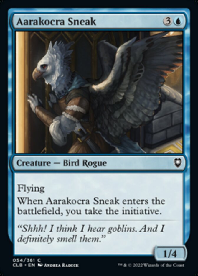 Aarakocra Sneak [Commander Legends: Battle for Baldur's Gate] | Cracking-Singles