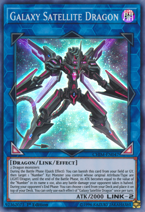 Galaxy Satellite Dragon [CHIM-EN047] Super Rare | Cracking-Singles