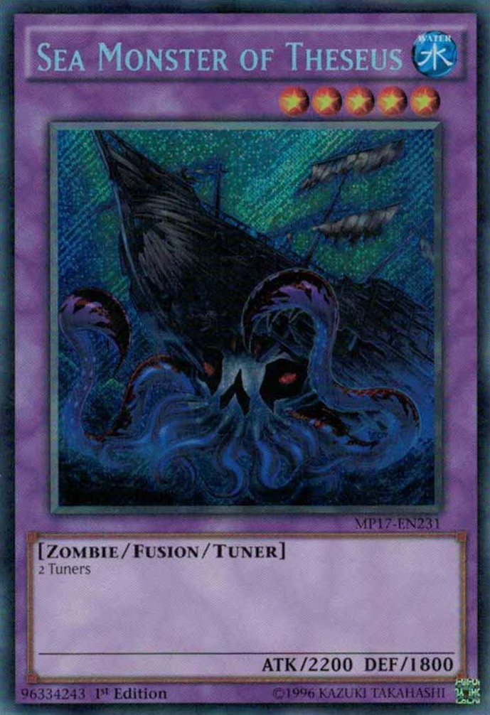 Sea Monster of Theseus [MP17-EN231] Secret Rare | Cracking-Singles