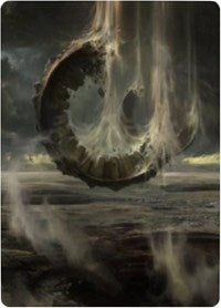 Wasteland Art Card [Zendikar Rising Art Series] | Cracking-Singles