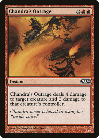 Chandra's Outrage [Magic 2014] | Cracking-Singles