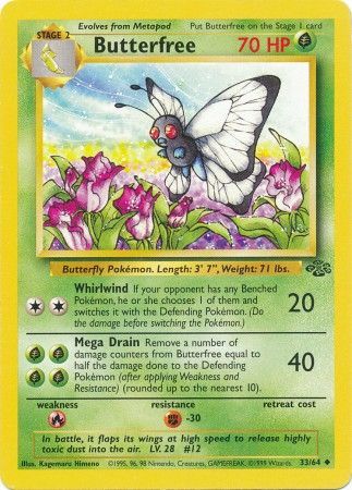 Butterfree (33/64) [Jungle Unlimited] | Cracking-Singles