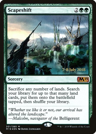 Scapeshift [Core Set 2019 Promos] | Cracking-Singles