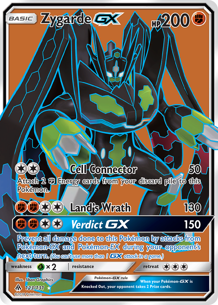 Zygarde GX (123/131) [Sun & Moon: Forbidden Light] | Cracking-Singles