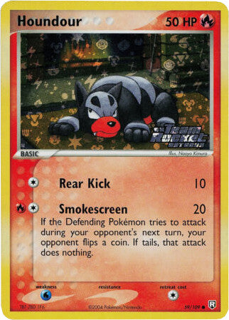 Houndour (59/109) (Stamped) [EX: Team Rocket Returns] | Cracking-Singles