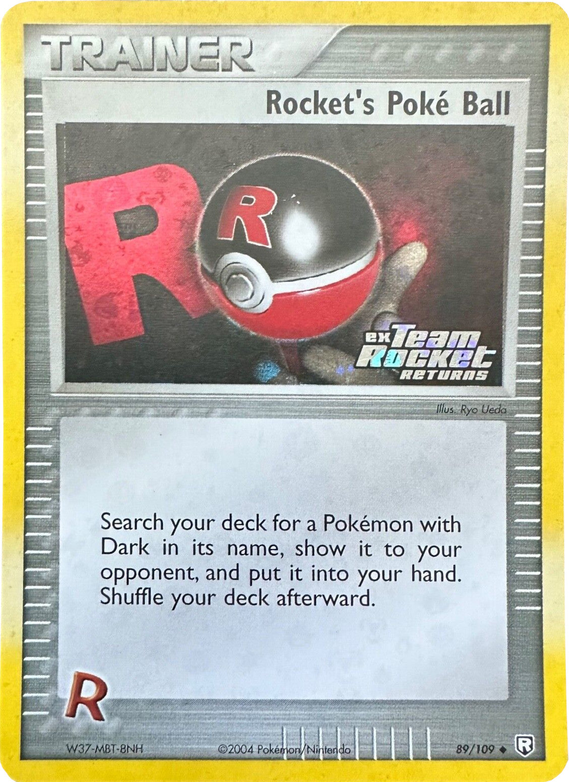 Rocket's Poke Ball (89/109) (Stamped) [EX: Team Rocket Returns] | Cracking-Singles