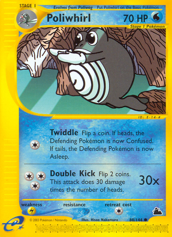 Poliwhirl (88/144) [Skyridge] | Cracking-Singles