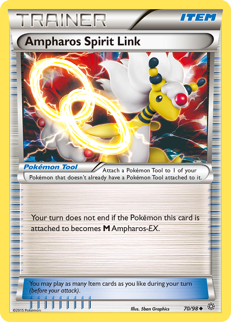 Ampharos Spirit Link (70/98) [XY: Ancient Origins] | Cracking-Singles