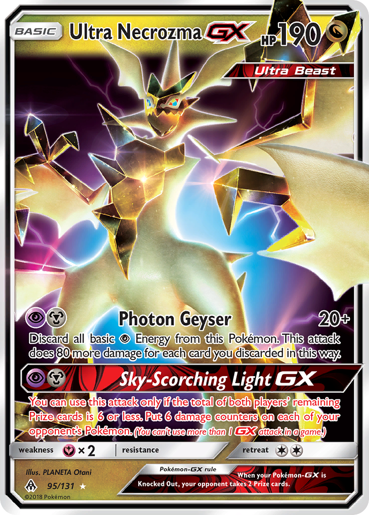 Ultra Necrozma GX (95/131) [Sun & Moon: Forbidden Light] | Cracking-Singles