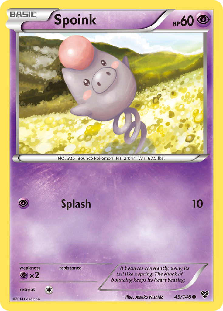 Spoink (49/146) [XY: Base Set] | Cracking-Singles