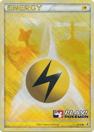 Lightning Energy (91/95) (Play Pokemon Promo) [HeartGold & SoulSilver: Call of Legends] | Cracking-Singles