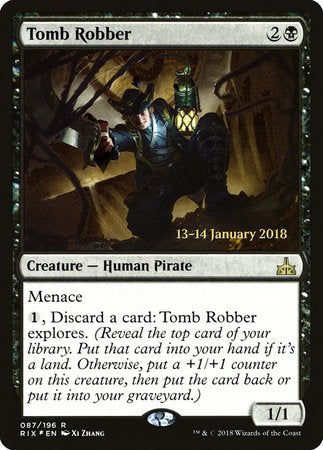 Tomb Robber [Rivals of Ixalan Promos] | Cracking-Singles