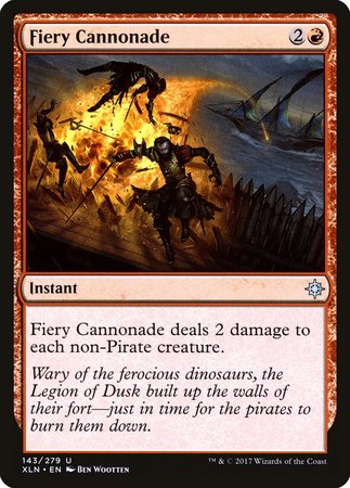 Fiery Cannonade [Ixalan] | Cracking-Singles