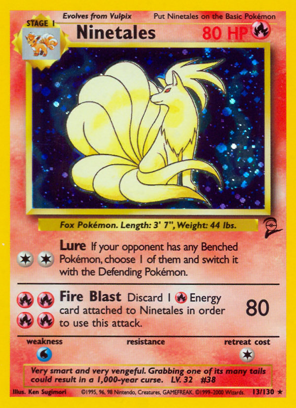 Ninetales (13/130) [Base Set 2] | Cracking-Singles