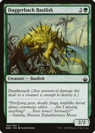 Daggerback Basilisk [Battlebond] | Cracking-Singles