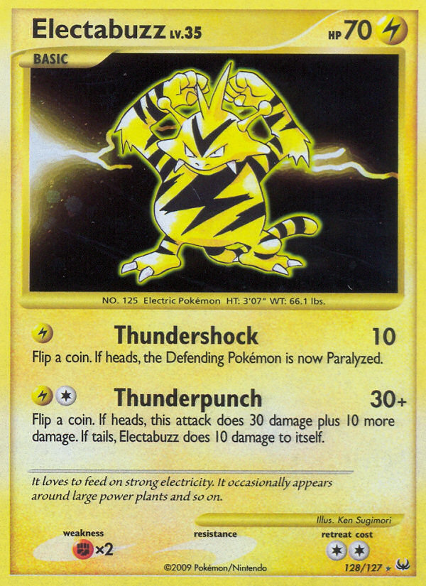 Electabuzz (128/127) [Platinum: Base Set] | Cracking-Singles