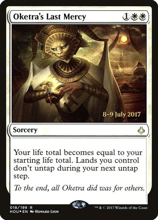 Oketra's Last Mercy [Hour of Devastation Promos] | Cracking-Singles