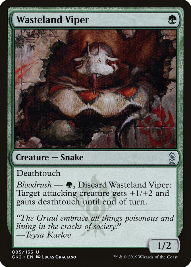 Wasteland Viper [Ravnica Allegiance Guild Kit] | Cracking-Singles