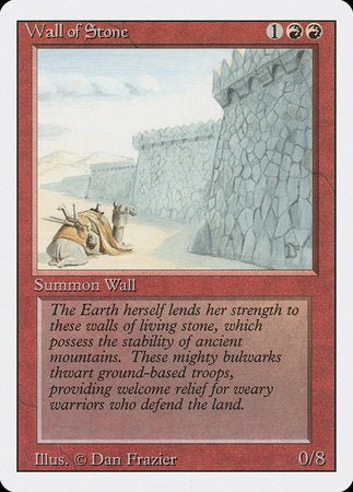 Wall of Stone [Revised Edition] | Cracking-Singles