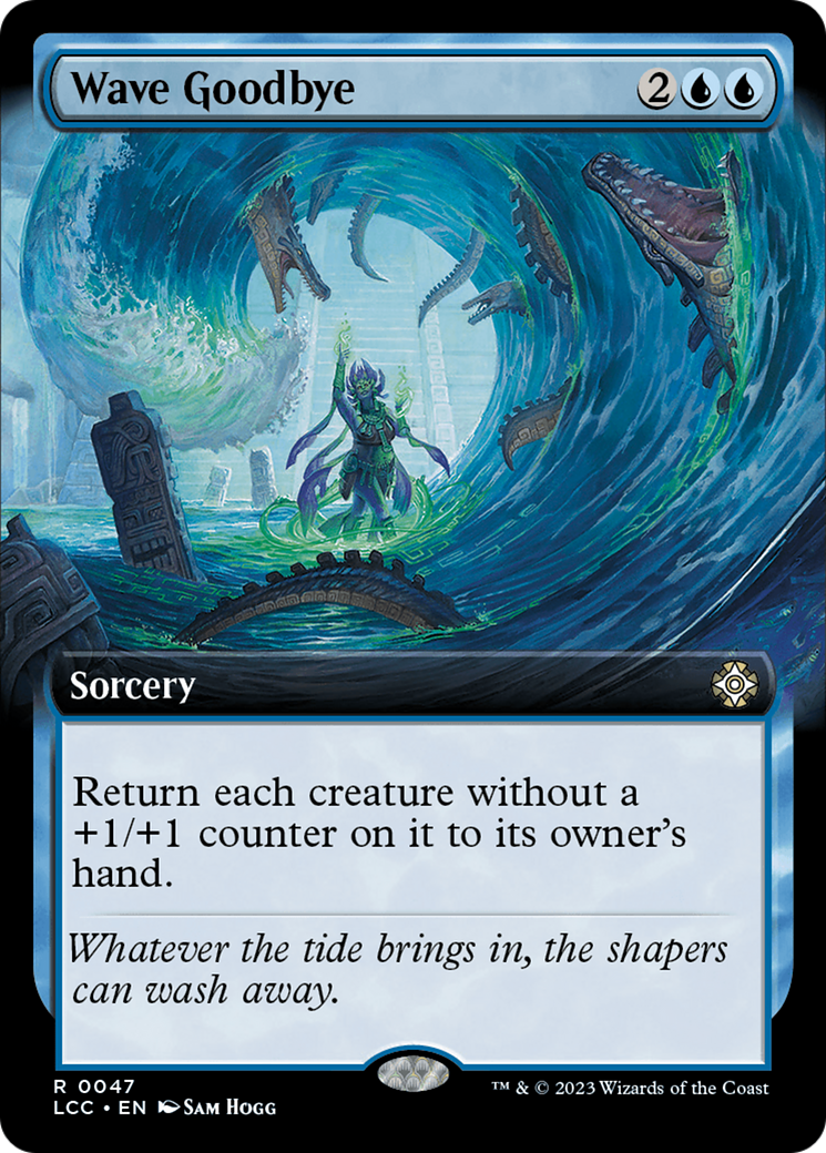 Wave Goodbye (Extended Art) [The Lost Caverns of Ixalan Commander] | Cracking-Singles