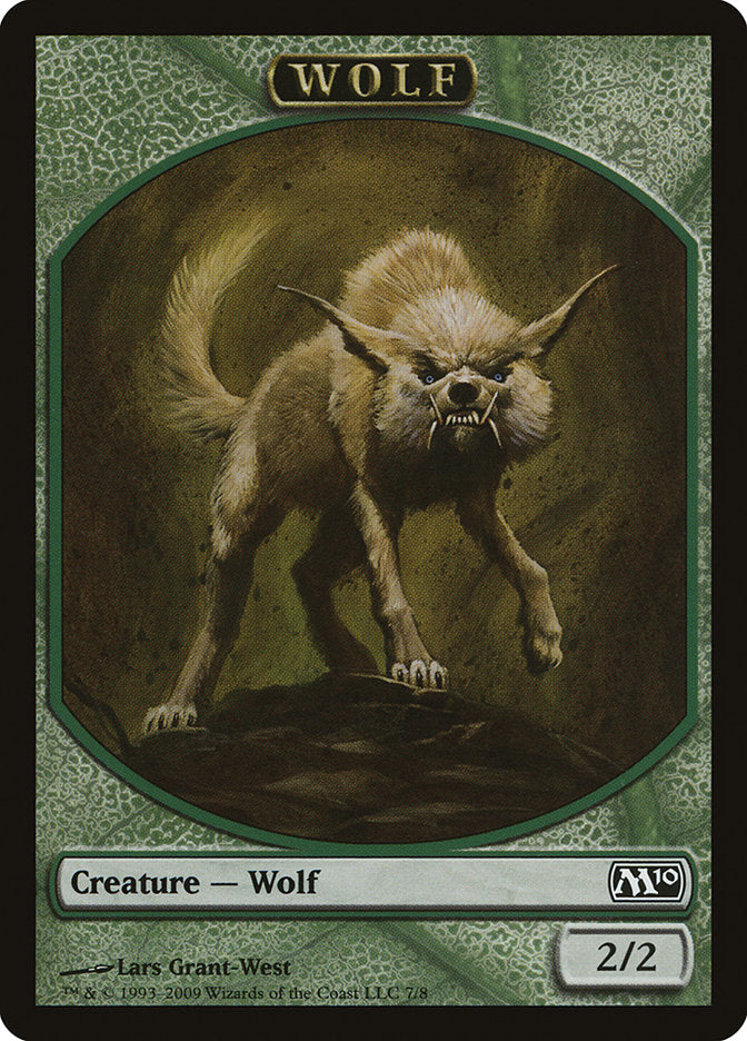 Wolf [Magic 2010 Tokens] | Cracking-Singles