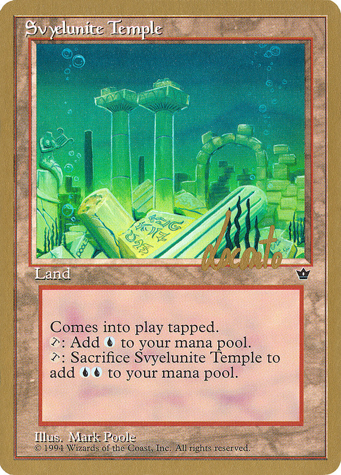 Svyelunite Temple (Michael Loconto) [Pro Tour Collector Set] | Cracking-Singles