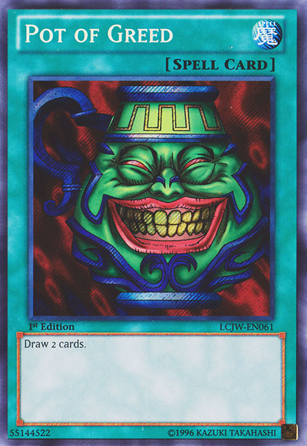 Pot of Greed [LCJW-EN061] Secret Rare | Cracking-Singles