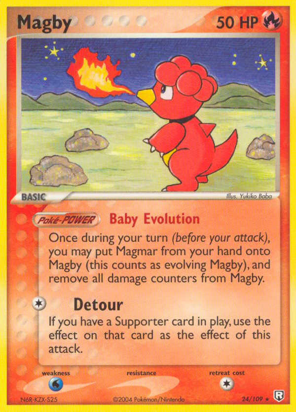 Magby (24/109) [EX: Team Rocket Returns] | Cracking-Singles