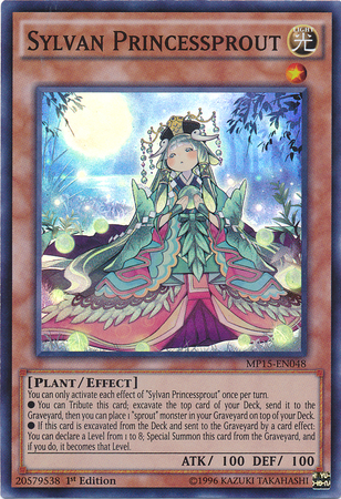 Sylvan Princessprout [MP15-EN048] Super Rare | Cracking-Singles