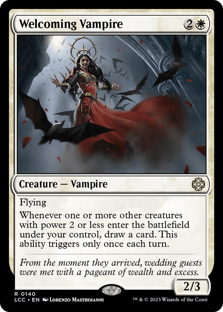 Welcoming Vampire [The Lost Caverns of Ixalan Commander] | Cracking-Singles