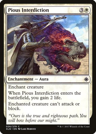 Pious Interdiction [Ixalan] | Cracking-Singles