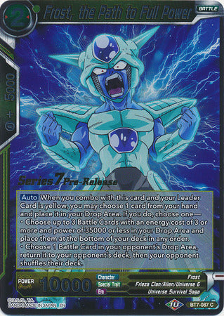 Frost, the Path to Full Power [BT7-087_PR] | Cracking-Singles