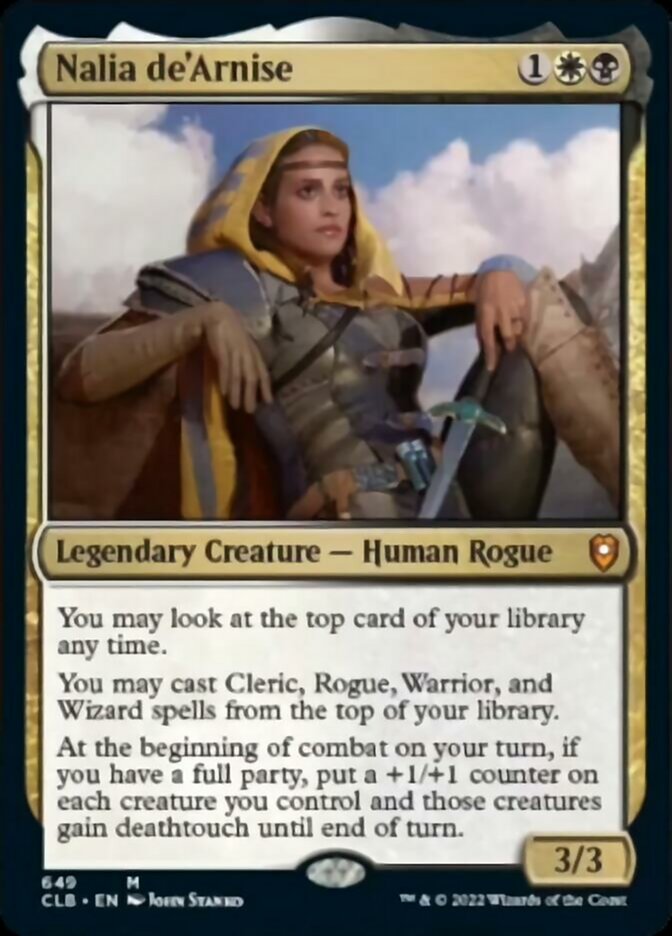 Nalia de'Arnise [Commander Legends: Battle for Baldur's Gate] | Cracking-Singles