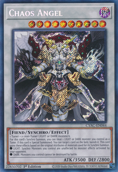 Chaos Angel [CYAC-EN044] Secret Rare | Cracking-Singles