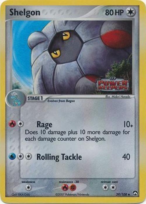 Shelgon (39/108) (Stamped) [EX: Power Keepers] | Cracking-Singles