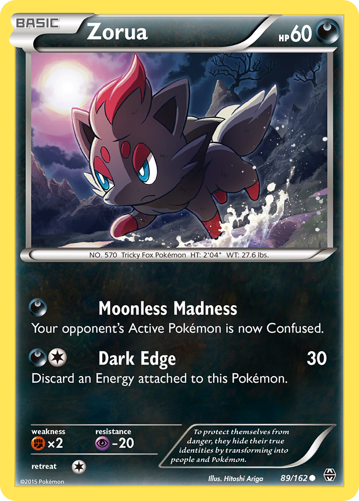 Zorua (89/162) [XY: BREAKthrough] | Cracking-Singles