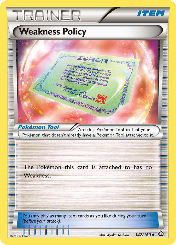 Weakness Policy (142/160) [XY: Primal Clash] | Cracking-Singles