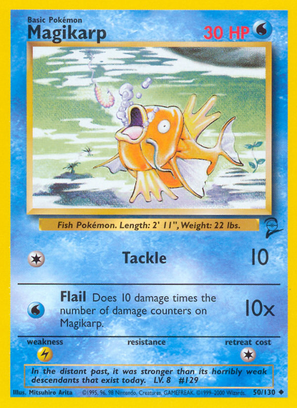 Magikarp (50/130) [Base Set 2] | Cracking-Singles