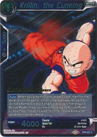 Krillin, the Cunning [BT8-031_PR] | Cracking-Singles