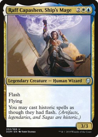 Raff Capashen, Ship's Mage [Dominaria] | Cracking-Singles