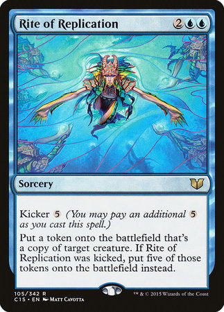 Rite of Replication [Commander 2015] | Cracking-Singles