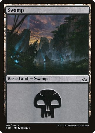 Swamp [Rivals of Ixalan] | Cracking-Singles