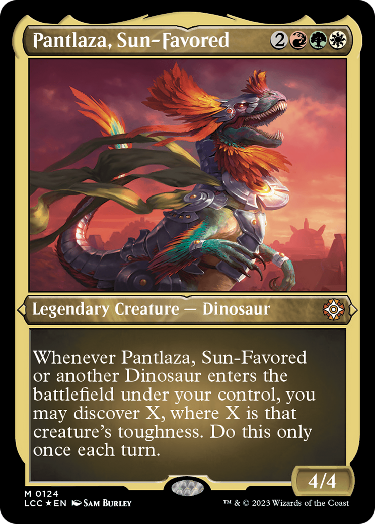 Pantlaza, Sun-Favored (Display Commander) [The Lost Caverns of Ixalan Commander] | Cracking-Singles