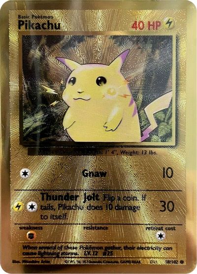 Pikachu (58/102) (Celebrations Metal Card) [Celebrations: 25th Anniversary] | Cracking-Singles