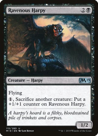 Ravenous Harpy [Core Set 2019] | Cracking-Singles