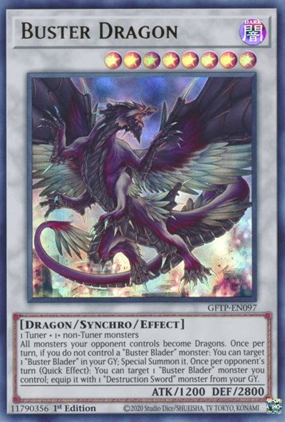 Buster Dragon [GFTP-EN097] Ultra Rare | Cracking-Singles