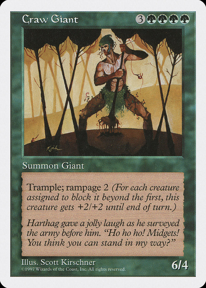 Craw Giant [Fifth Edition] | Cracking-Singles