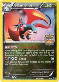 Salamence (8/20) (Regional Championship Promo Staff) [Black & White: Dragon Vault] | Cracking-Singles