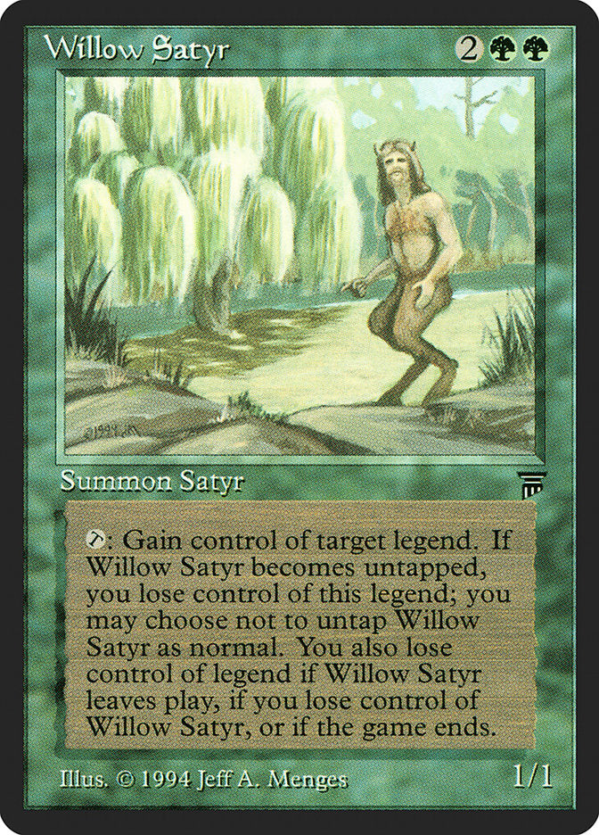 Willow Satyr [Legends] | Cracking-Singles